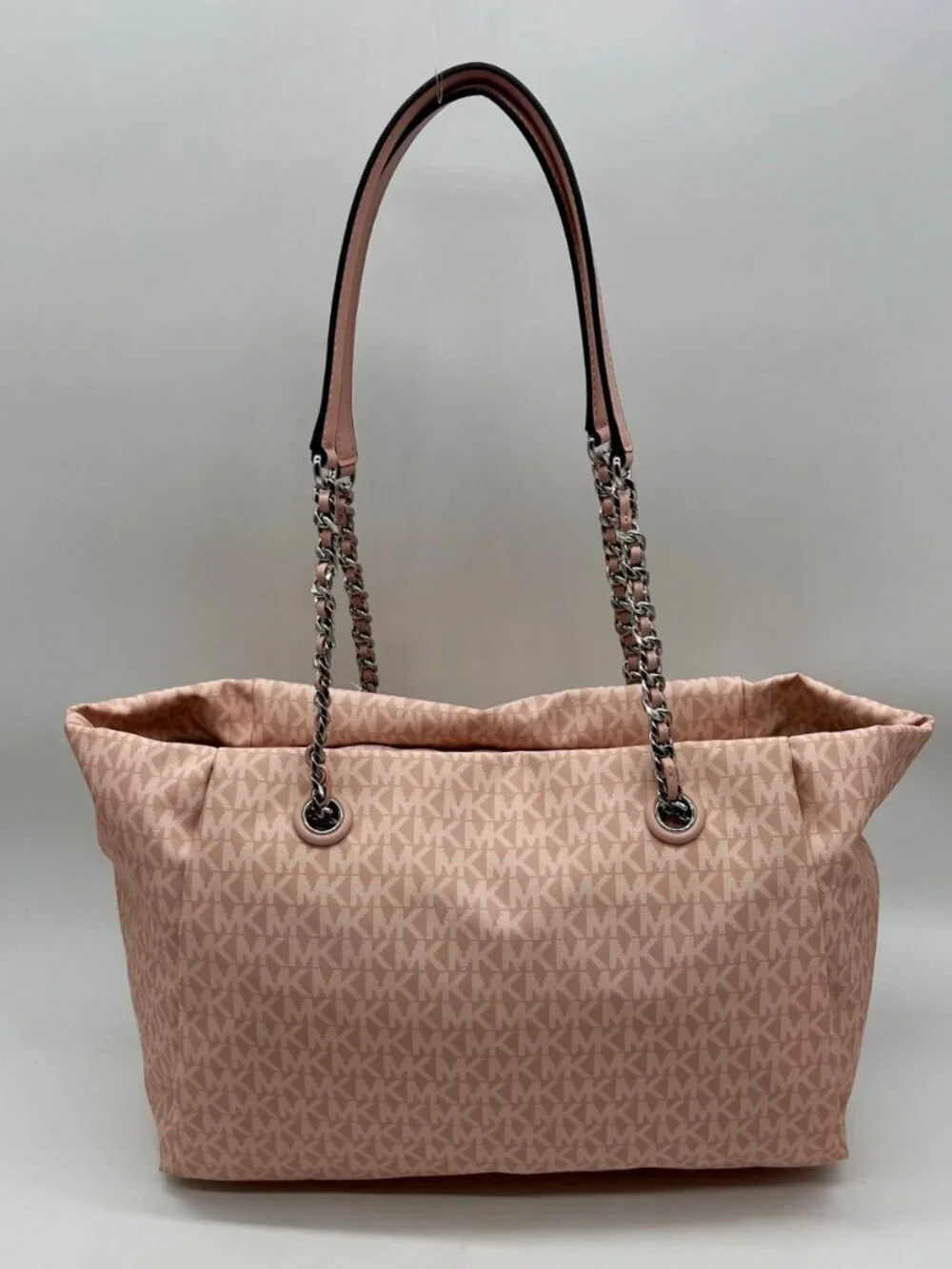 Michael Kors Pink Georgia Extra Large Top Zip Tote Bag